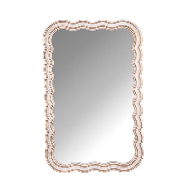 ΚΑΘΡΕΦΤΗΣ ΠΛΑΣΤΙΚΟΣ ΛΕΥΚΟΣ - ΧΡΥΣΟΣ 50.5x4.5x69cm