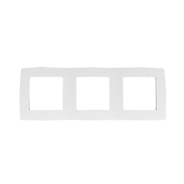 PRIME ΠΛΑΙΣΙΟ 3 ΘΕΣΕΩΝ IP20 ΛΕΥΚΟ