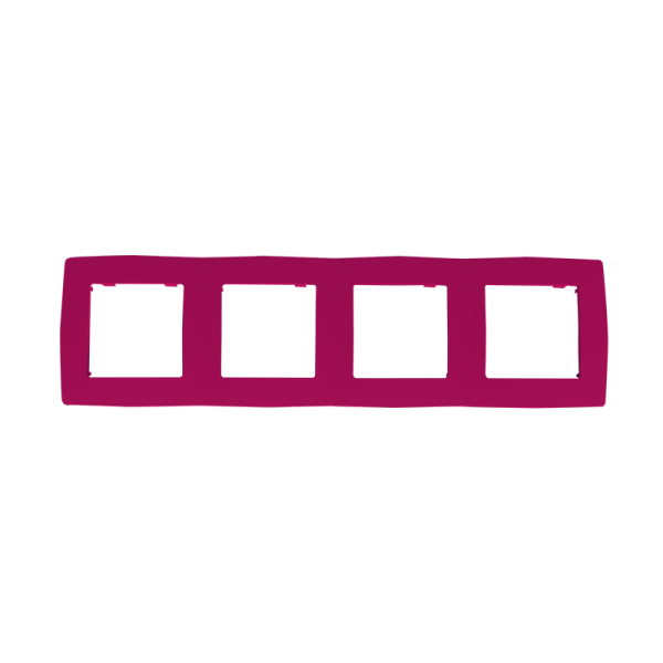 PRIME ΠΛΑΙΣΙΟ 4 ΘΕΣΕΩΝ IP20 ΡΟΖ