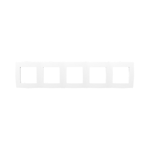 PRIME ΠΛΑΙΣΙΟ 5 ΘΕΣΕΩΝ IP20 ΛΕΥΚΟ