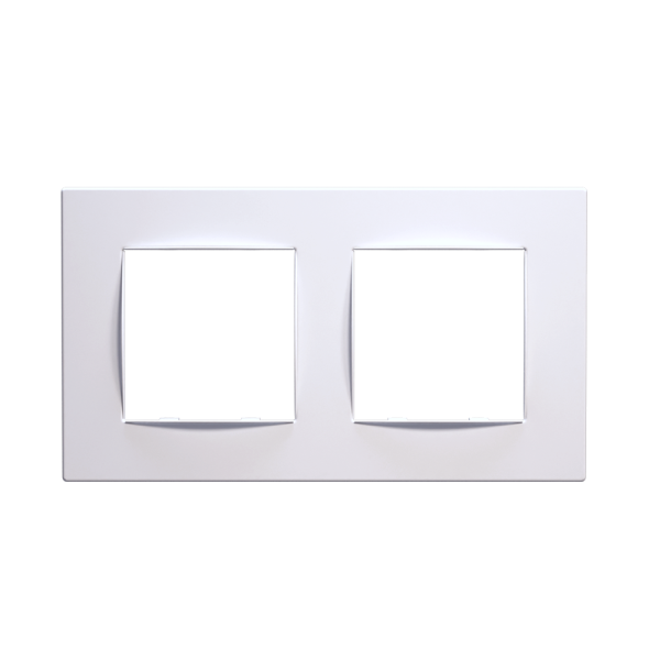 PRIME CLASSIC ΠΛΑΙΣΙΟ 2 ΘΕΣΕΩΝ IP20 ΛΕΥΚΟ