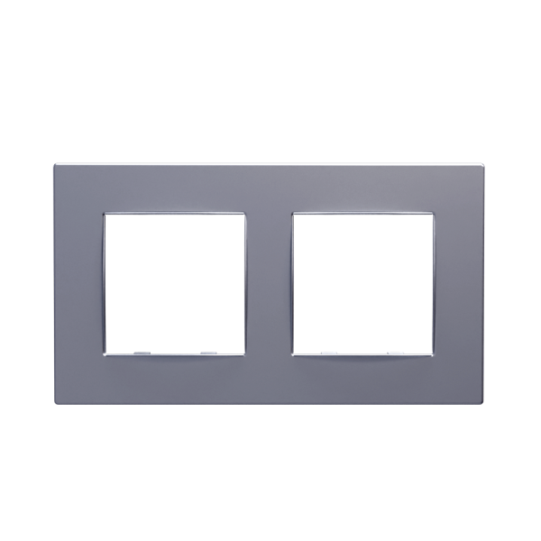 PRIME CLASSIC ΠΛΑΙΣΙΟ 2 ΘΕΣΕΩΝ IP20 ΜΑΤ ΑΛΟΥΜΙΝΙΟ