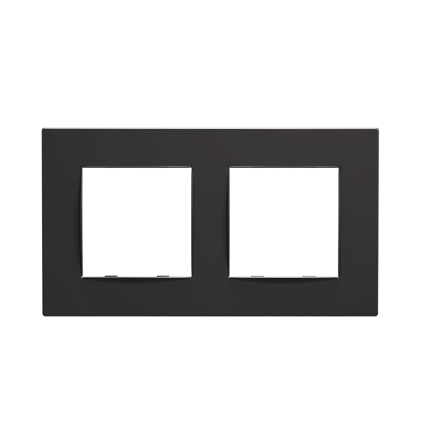 PRIME CLASSIC ΠΛΑΙΣΙΟ 2 ΘΕΣΕΩΝ IP20 ΜΑΤ ΑΝΘΡΑΚΙ