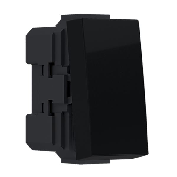 ^ MODYS ΔΙΑΚΟΠΤΗΣ ΜΕΣΑΙΟΣ ΑΛΕΡΕΤΟΥΡ ΜΑΥΡΟΣ ΜΑΤ  1 ΣΤ. 1P 10AX 250VAC IP20  