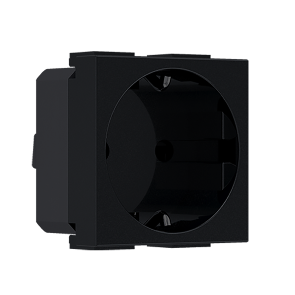 ^ MODYS ΠΡΙΖΑ ΣΟΥΚΟ ΑΣΦΑΛΕΙΑΣ ΜΑΥΡΗ ΜΑΤ  2 ΣΤ. 2P+E 16A 250VAC IP20