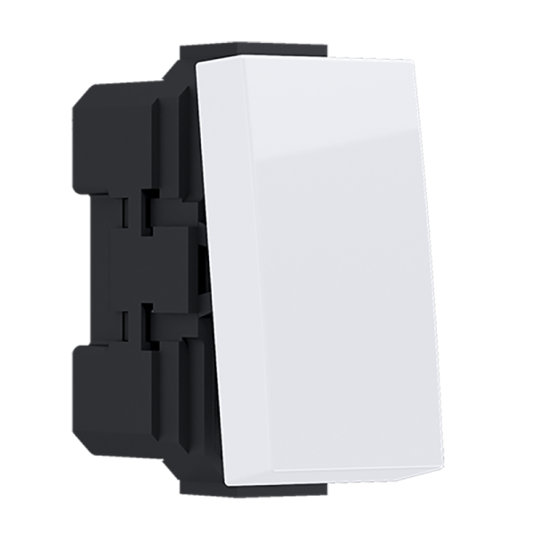 ^ MODYS ΔΙΑΚΟΠΤΗΣ ΜΕΣΑΙΟΣ ΑΛΕΡΕΤΟΥΡ ΛΕΥΚΟΣ 1 ΣΤ. 1P 10AX 250VAC IP20  