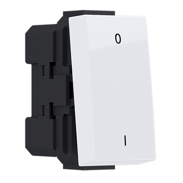 ^MODYS ΔΙΑΚΟΠΤΗΣ ΔΙΠΟΛΙΚΟΣ (0-1) ΛΕΥΚΟΣ 1 ΣΤ. 2P 10AX 250VAC IP20  