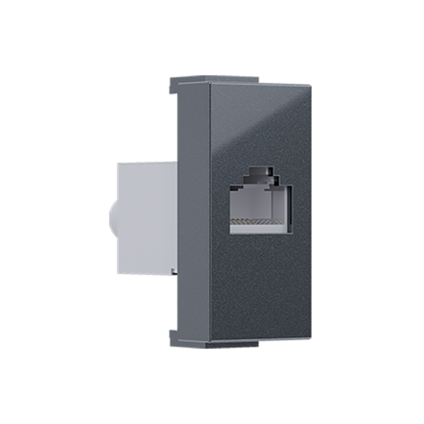 ^ MODYS ΠΡΙΖΑ ΤΗΛΕΦΩΝΟΥ ΑΝΘΡΑΚΙ  1 ΣΤ. RJ11 CAT3 IP20