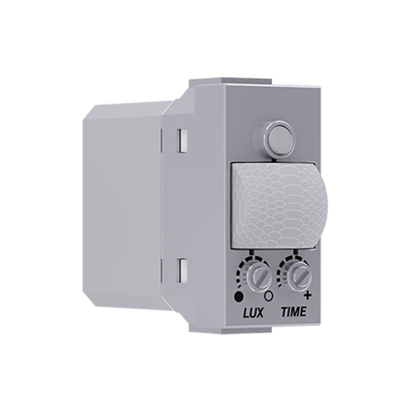 ^ MODYS ΑΝΙΧΝΕΥΤΗΣ ΚΙΝΗΣΗΣ PIR ΑΣΗΜΙ 1 ΣΤ. 1P 5(1)A 230VAC IP20