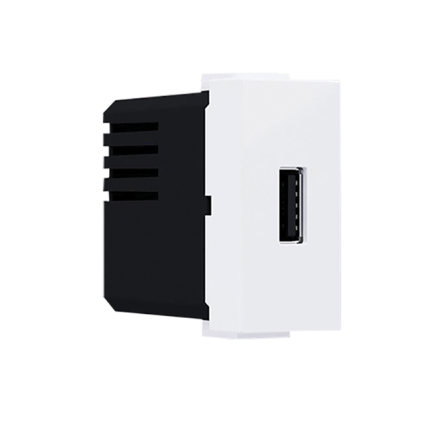^ MODYS ΠΡΙΖΑ ΤΡΟΦΟΔΟΣΙΑΣ USB 1 ΣΤ. 1xUSB ΛΕΥΚΗ 5VDC 1.2A IP20