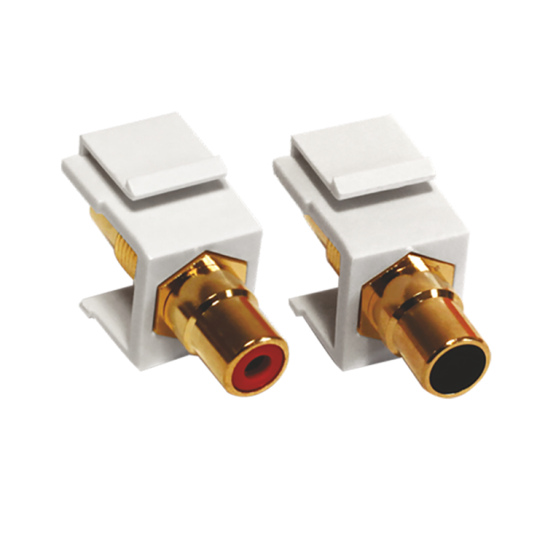 ^ MODYS ΑΝΤΑΠΤΟΡΑΣ 2xΗΧΕΙΩΝ RCA KS 1 ΣΤ. ΛΕΥΚΟΣ