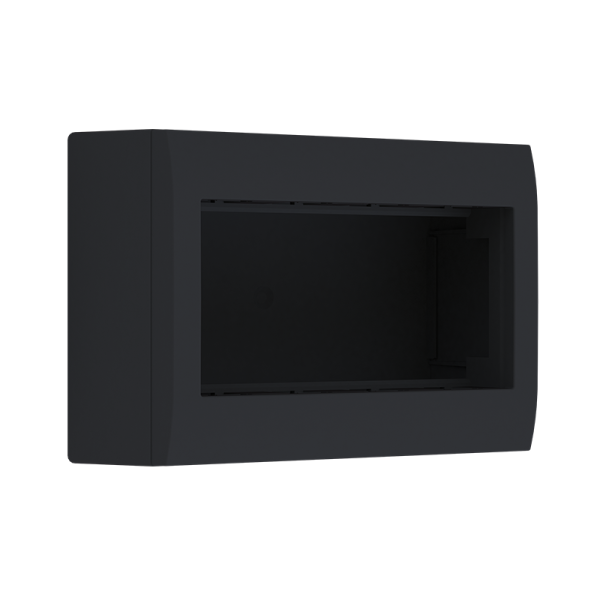 ^ ΚΟΥΤΙ ΕΠΙΤΟΙΧΟ 4ΣΤ. IP20 ΜΑΥΡΟ ΜΑΤ