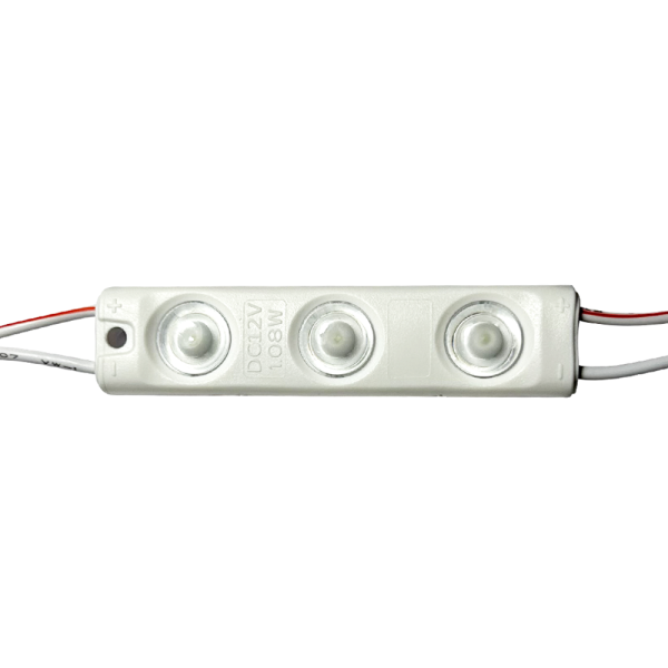 LED MODULE 12V PC 1,08W 4000K 180LM/M 50.000HRS IP66 Ra70 5YRS, 3pcs