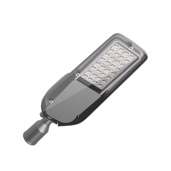 Υ/Κ LED STREET LUMINAIRE 120W 16800LM 4000K 150⁰ x 75⁰ CLASS II IP66 10kV 230V AC IP66