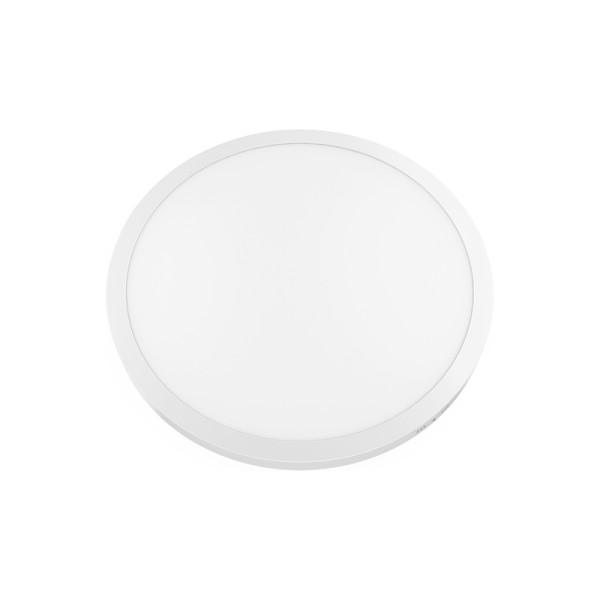 Υ/Κ LED SLIM PANEL WHITE ROUND CEIL. 48W 4000K 3840Lm Φ600 230V Ra80