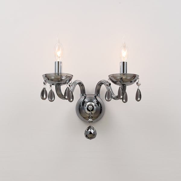 ΕΠΙΤΟΙΧΟ Φ/Σ 2ΧΕ14 ΦΙΜΕ ΚΡΥΣΤΑΛΛΟ+ΧΡΩΜΙΟ ΜΕΤΑΛΛΟ 38X31CM TULIA