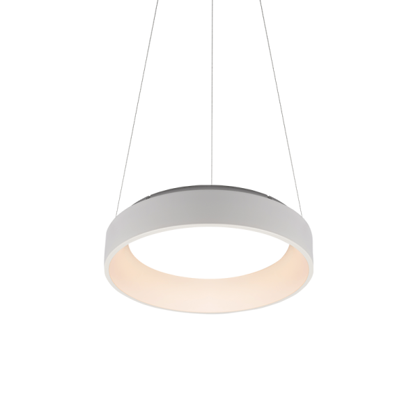 ^Υ/Κ ΚΡΕΜΑΣΤΟ Φ/Σ LED 34W 3000K 1700LM ΛΕΥΚΟ ΜΕΤΑΛΛΙΚΟ D45XH120CM APOLLO