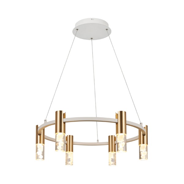 OASIS-ΦΩΤΙΣΤΙΚΟ ΚΡΕΜΑΣΤΟ ΕΞΑΦΩΤΟ ΑΜΜΩΔΕΣ ΛΕΥΚΟ ΑΛΟΥΜΙΝΙΟΥ LED COB 43W CCT 2150LM IP20 606X606X1500MM