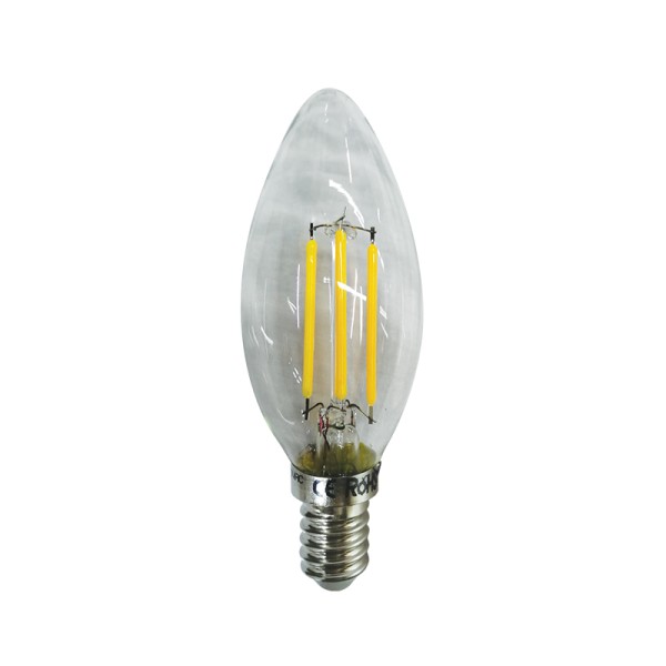 LED FILAMENT E14 STEP DIM C35 5W 2700K 230V AC 440LM RA80 30000H 300° 