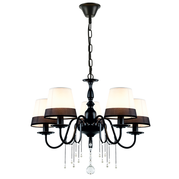 ^ΚΡΕΜΑΣΤ 5ΧΕ14 ΜΕΤΑΛ. ΜΑΥΡΟ+ΑΣΠΡΟΜΑΥΡΟ ΑΜΠΑΖΡ+ΚΡΥΣΤ Φ63ΧΗ95CM MULAN