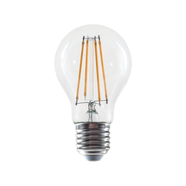 LED FILAMENT E27 STEP-DIM A60 8W 2700K 230V AC 920LM RA80 30000H 360°