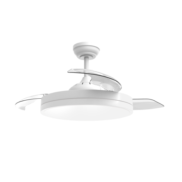 ΑΝΕΜΙΣΤΗΡΑΣ ΟΡΟΦΗΣ ΦΩΣ DIMMABLE Φ106ΕΚ DC35W 3 ABS ΔΙΑΦΑΝΑ ΠΤΕΡΥΓΙΑ ΤΗΛΕΧΕΙΡΙΣΤΗΡΙΟ 2 ΑΝΑΡΤ 13&25EK