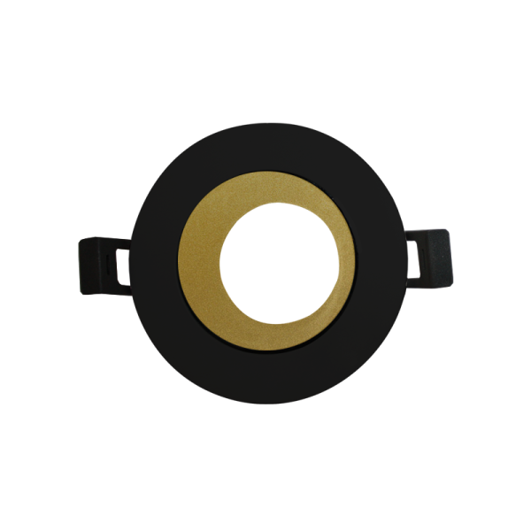 ^ΣΠΟΤ ΜΑΥΡΟ - ΧΡΥΣΟ GU10