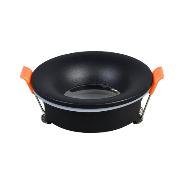 ΣΠΟΤ ΧΩΝΕΥΤΟ ΣΤΑΘΕΡΟ ΜΑΥΡΟ ΣΥΜΒΑΤΙΚΟ 1XGU10 IP54 Φ85Χ50ΜΜ