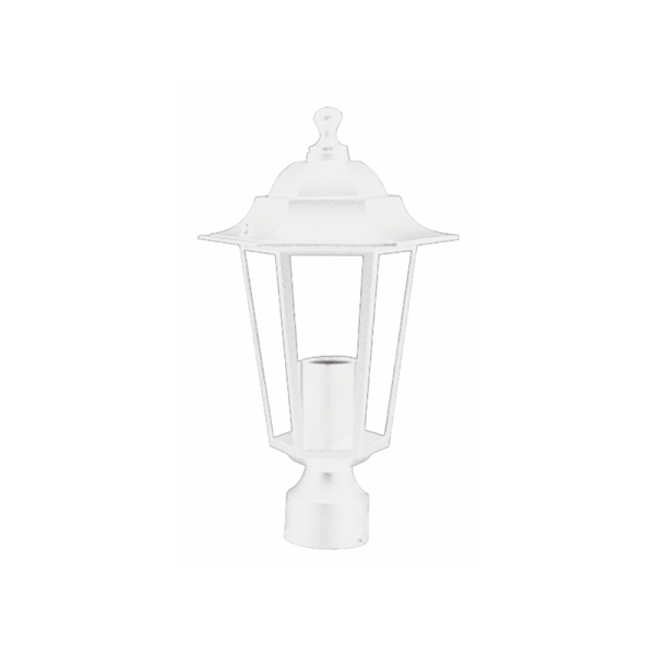 ΚΕΦΑΛΗ ΓΙΑ ΚΟΛΩΝΑΚΙ Φ60 ΦΑΝΑΡΑΚΙ IP45 ΛΕΥΚΟ 