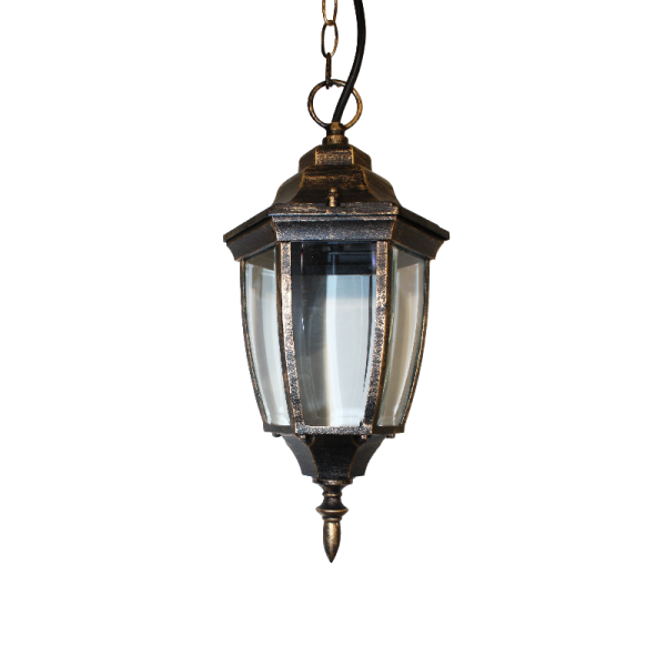 ΦΑΝΑΡΙ ΚΡΕΜΑΣΤΟ ΧΡΥΣΟ ΜΑΥΡΟ ΙΡ44 Ε27 60W