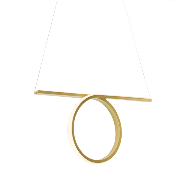 ΚΡΕΜΑΣΤΟ Φ/Σ LED 32W 3000K 1920LM ΟΡΕΙΧΑΛΚΟ ΑΛΟΥΜΙΝΙΟ 64Χ17ΧΗ120CM ZERO