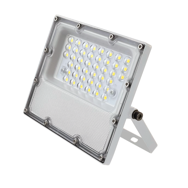  LED SMD WHITE FLOOD LUMINAIRE IP65 10W 6000K 1200Lm 100-277V AC RA80 IK08 5YRS BREATHING VALVE
