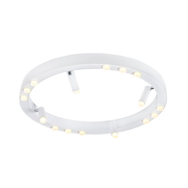ΟΡΟΦΗΣ Φ/Σ LED 48W COB ΛΕΥΚΟ ΑΛΟΥΜΙΝΙΟ 3000K 4320LM D65ΧΗ6,5CM MAGNETO