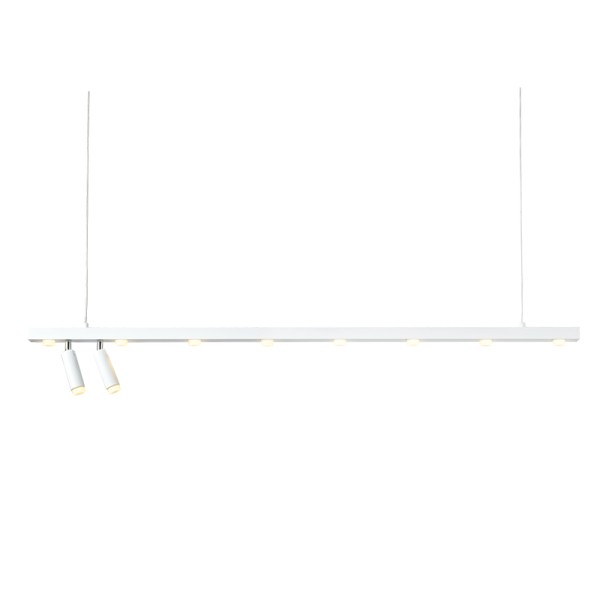 ΚΡΕΜΑΣΤΟ Φ/Σ LED 30W COB ΛΕΥΚΟ ΑΛΟΥΜΙΝΙΟ 3000K 2700LM 120X4XH139CM MAGNETO