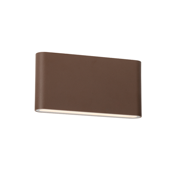 ^LED SMD WALL LUMINAIRE 11W 570LM 60° 230V AC 3.000K RUSTY CRI80 IP54 30.000HRS