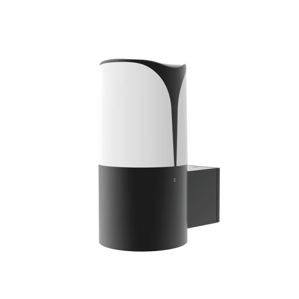 E27 WALL LUMINAIRE 230V AC DARK GREY IP54 MAX.23W