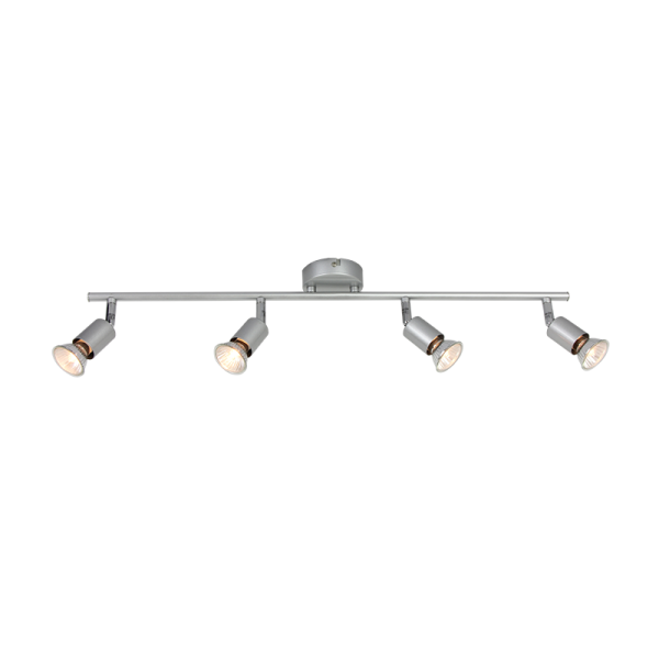 ΣΠΟΤ ΙΙΙΙ ΑΣΗΜΙ ΒΑΦΗΣ 4 Χ GU10 TRINITY