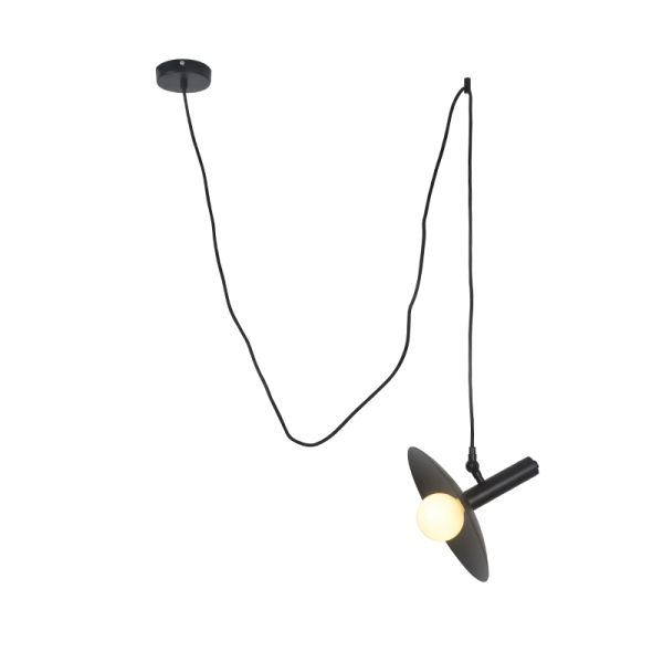 ΚΡΕΜΑΣΤΟ Φ/Σ 1ΧE14 ΜΑΥΡΟ ΜΕΤΑΛΛΙΚΟ D25XH220CM WAKANDA