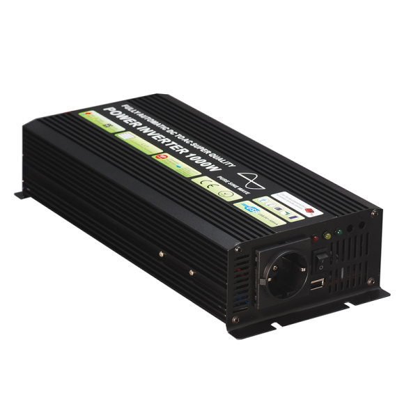 INVERTER ΚΑΘΑΡΟΥ ΗΜΙΤΟΝΟΥ 1000W, 24VDC 