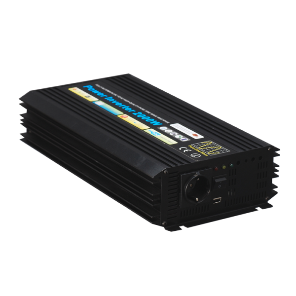 INVERTER ΚΑΘΑΡΟΥ ΗΜΙΤΟΝΟΥ 2000W, 12VDC 