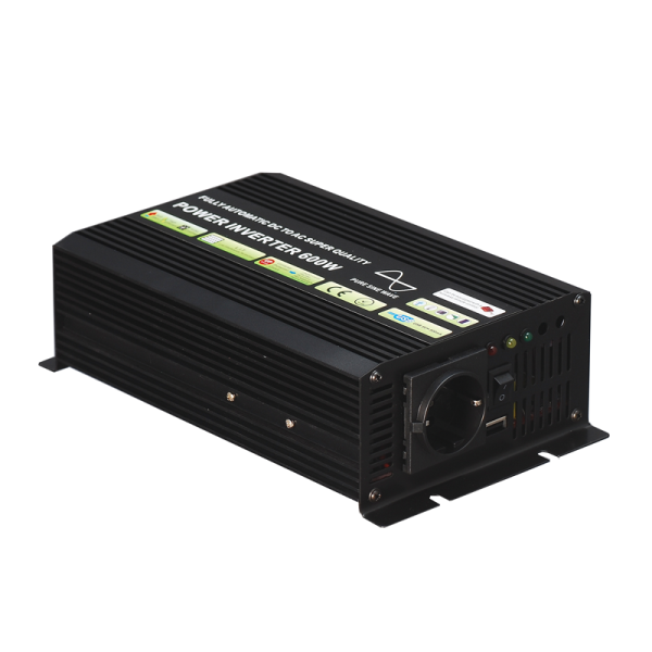 INVERTER ΚΑΘΑΡΟΥ ΗΜΙΤΟΝΟΥ 600W, 12VDC 