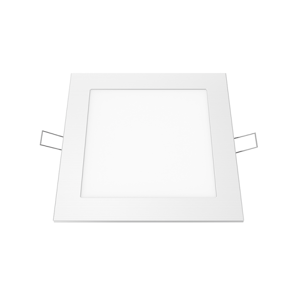 Υ/Κ LED SLIM PANEL WHITE  SQUARE REC. 12W 4000K 1100Lm 170mm 230V Ra80