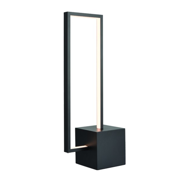 ΕΠΙΤΡΑΠΕΖΙΟ Φ/Σ LED 12W 3000K 980LM AELIA ΜΑΥΡΟ ΜΕΤ/ΚΟ IP20 18X11XH46CM