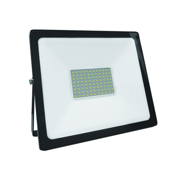 Υ/Κ BLACK LED SMD FLOOD LUMINAIRE IP66 70W 3000K 6000Lm 230V RA80