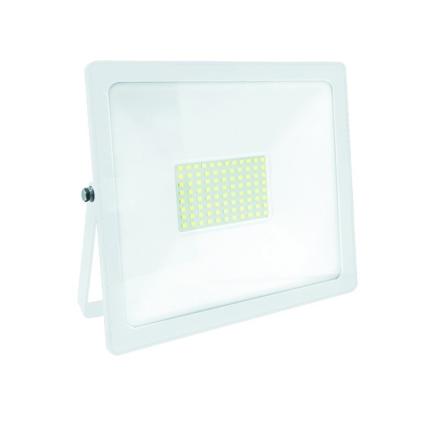 WHITE LED SMD FLOOD LUMINAIRE IP66 70W 6000K 6400Lm 230V RA80