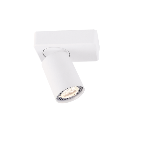 ^ΕΠΙΤΟΙΧΟ Φ/Σ 1XGU10 ΛΕΥΚΟ ΑΛΟΥΜΙΝΙΟ 12Χ7X11CM ELITIS