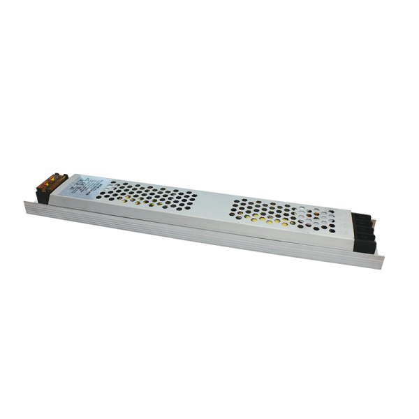 SLIM METAL CV LED DRIVER 200W 230V AC-12V DC 16.67A IP20 WITH TERMINAL