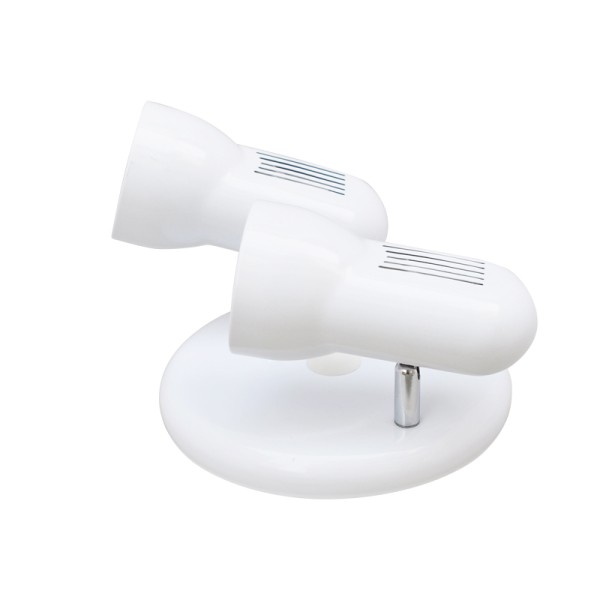 ΡΟΖΕΤΑ ΜΕ 2 ΣΠΟΤ ΚΙΝΗΤΑ R50 E14 ΛΕΥΚΑ