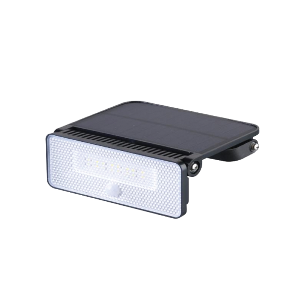 SOLAR SMD LED FLOOD LIGHT WITH SENSOR 8W 1000LM 4000K IP54 120° Ra80