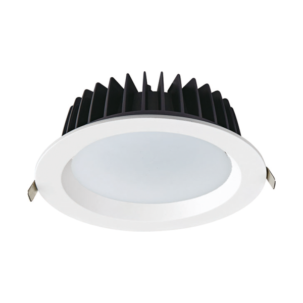 LED ΛΕΥΚΟ ΧΩΝΕΥΤΟ ΦΩΤΙΣΤΙΚΟ 40W 3000K 4600Lm 90° 230V AC Ra80 Φ230*77MM 5YRS